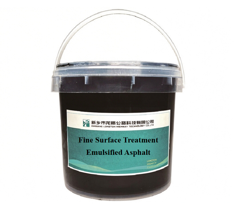 Fine surface treatment emulsified asphalt